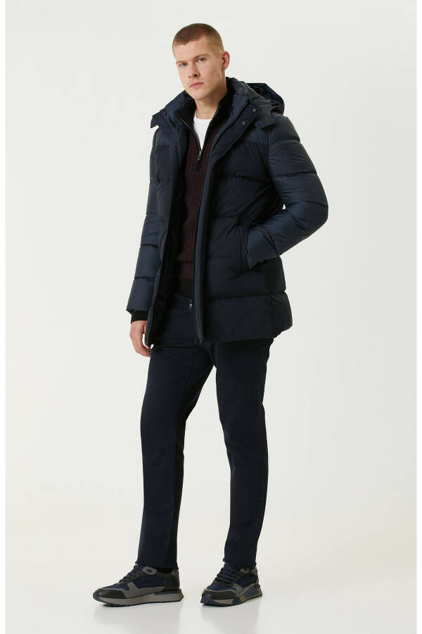 Navy blue coat - 3