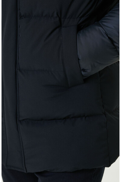 Navy blue coat - 8