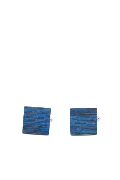 Navy Blue Cufflinks - 1