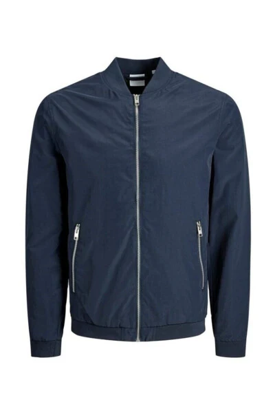Navy Blue Men's Jacket - JACK & JONES
