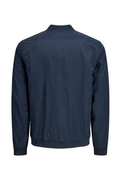 Navy Blue Men's Jacket - JACK & JONES (1)