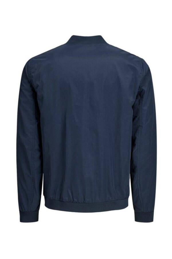 Navy Blue Men's Jacket - 2