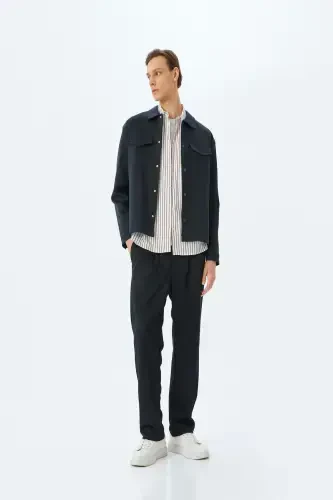 Navy Blue Men's Jeans 5WAM40078HW - 1