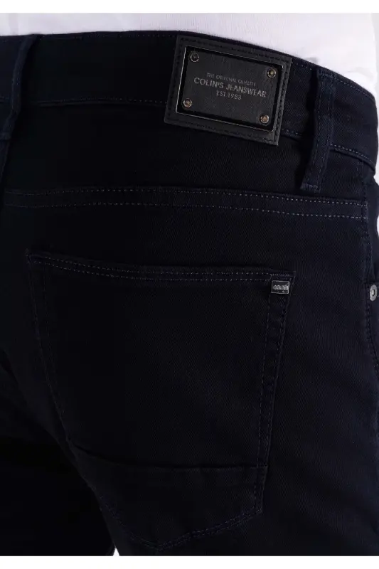 Navy blue men's pants - 6