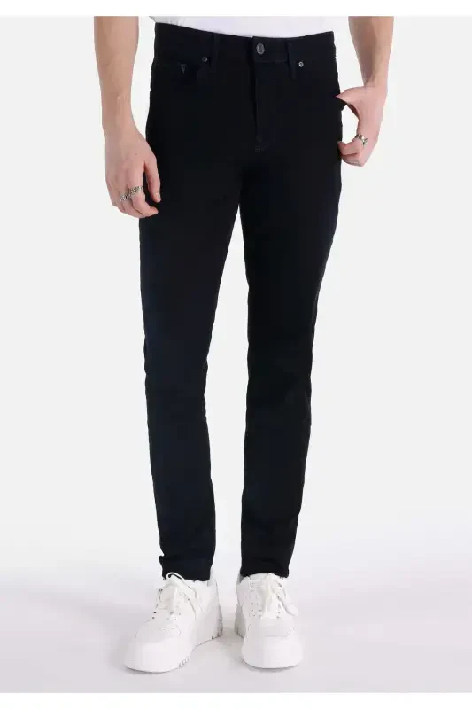 Navy blue men's pants - 4