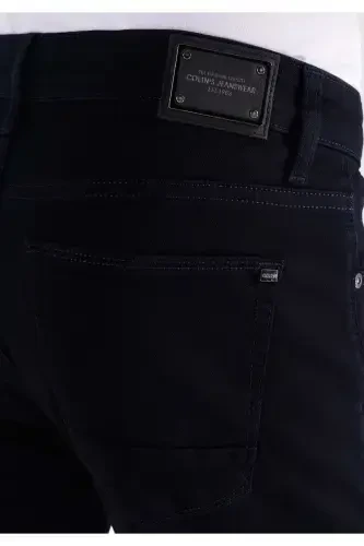 Navy blue men's pants - 6