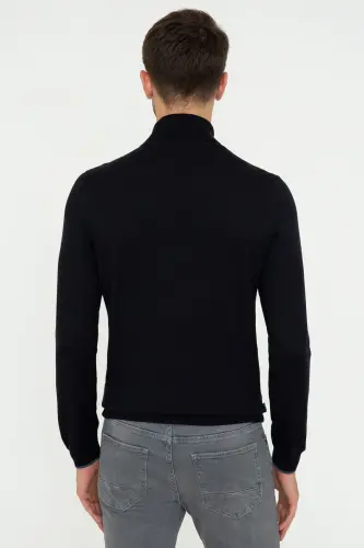 Navy Blue Men's Sweater G021SZ0TK.000.1389961-VR033 - 8