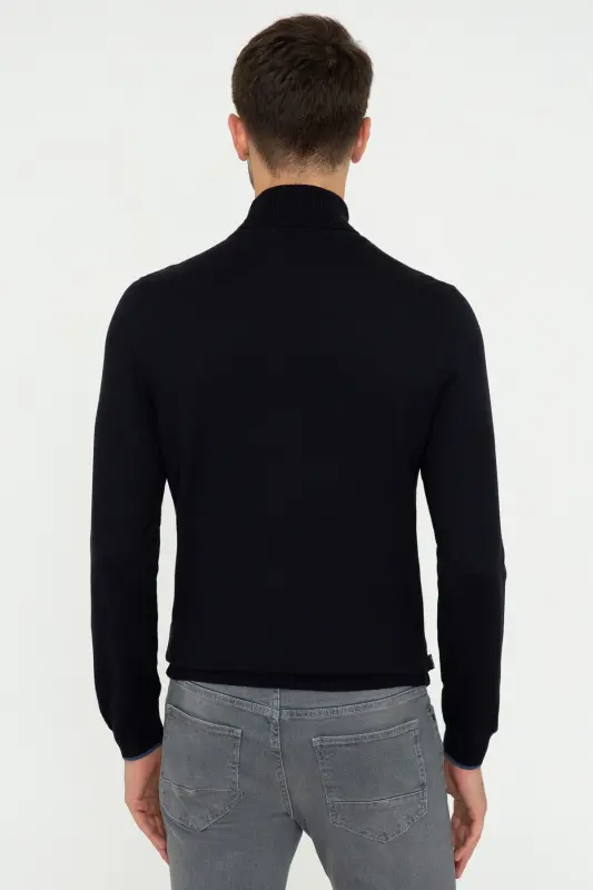 Navy Blue Men's Sweater G021SZ0TK.000.1389961-VR033 - 8