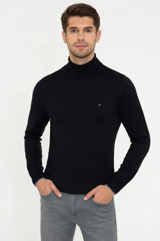 Navy Blue Men's Sweater G021SZ0TK.000.1389961-VR033 - 1