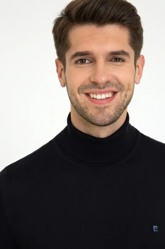 Navy Blue Men's Sweater G021SZ0TK.000.1389961-VR033 - 2