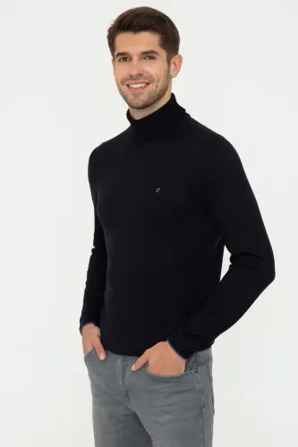 Navy Blue Men's Sweater G021SZ0TK.000.1389961-VR033 - 3