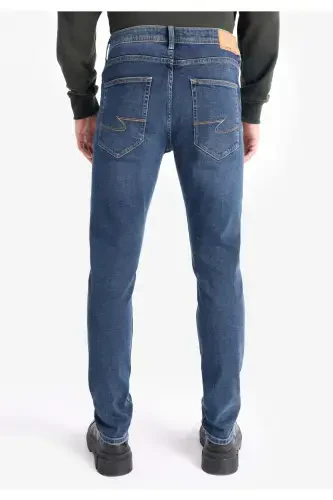 Navy blue men's trousers - COLIN’S (1)