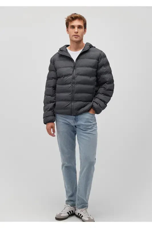 Navy Blue Puffer Jacket 0110295-80776 - 1