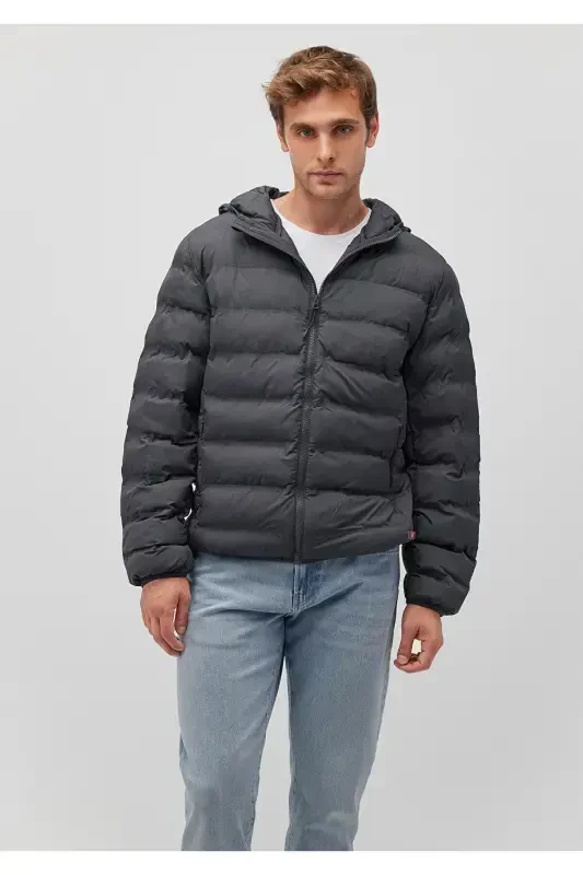Navy Blue Puffer Jacket 0110295-80776 - 2