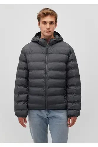 Navy Blue Puffer Jacket 0110295-80776 - 3