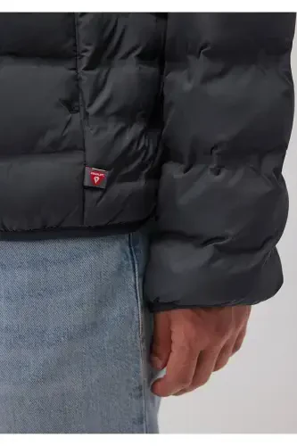 Navy Blue Puffer Jacket 0110295-80776 - 6