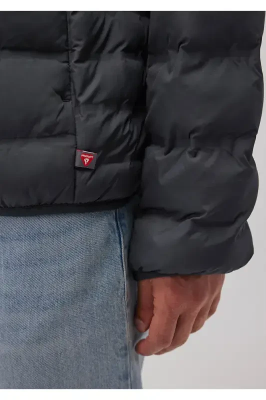 Navy Blue Puffer Jacket 0110295-80776 - 6