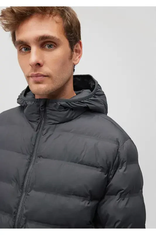 Navy Blue Puffer Jacket 0110295-80776 - 7