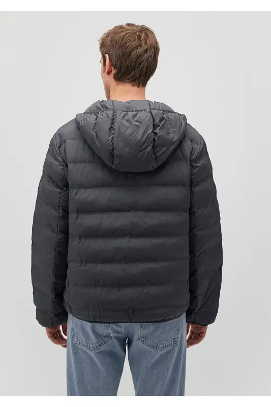 Navy Blue Puffer Jacket 0110295-80776 - 4