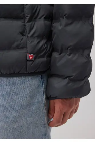 Navy Blue Puffer Jacket 0110295-80776 - 6