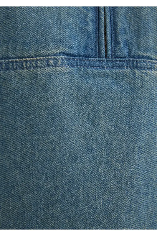 Navy Blue Shirt Oversize / Wide Cut 0211418-187 - 8