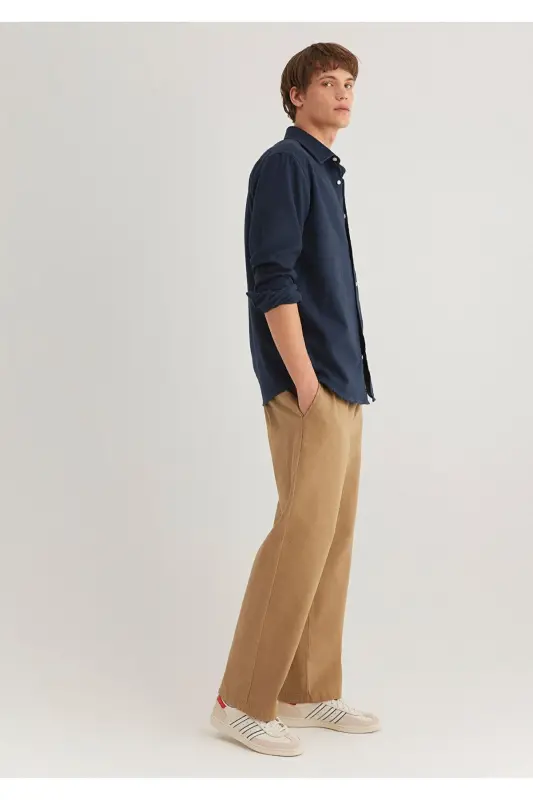 Navy Blue Shirt Regular Fit 0211246 - 4