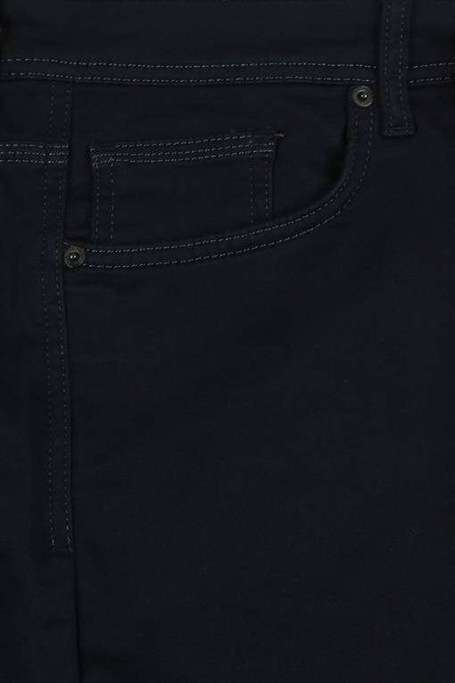 Navy Blue Slim Fit Cotton Jean Pants - 10