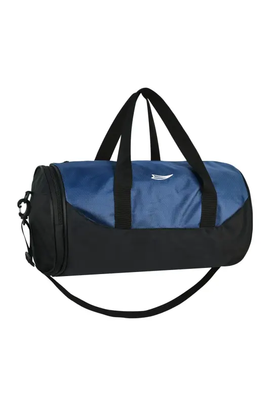 Navy Blue Strappy Sports Travel And Daily Hand Suitcase Cod: 475-Navy Blue - BARBERRI