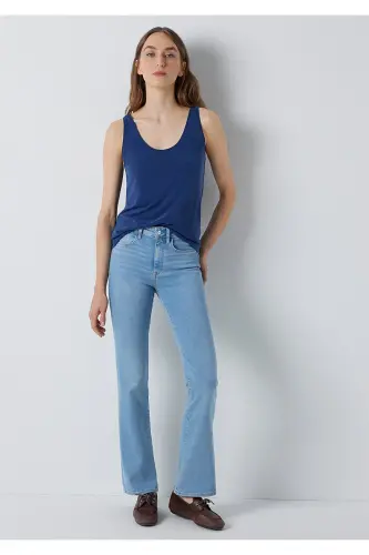 Navy Blue Tank Top Slim Fit 1613216-70491 - Navy Blue - MAVI (1)