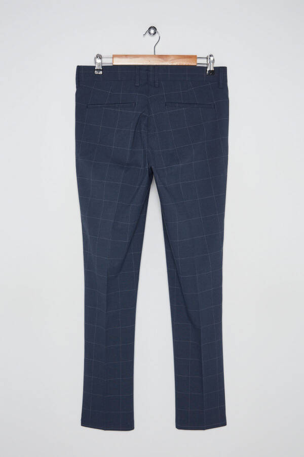 Navy Blue Trousers for Men - 1