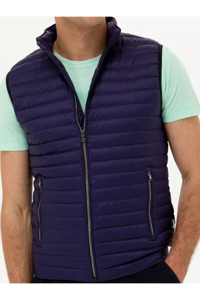 Navy Blue Vest (50266336-VR033) - 6