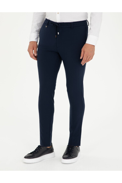 Navy Classic Jogger Pants - 2