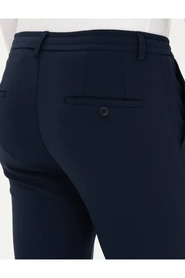 Navy Classic Jogger Pants - 6