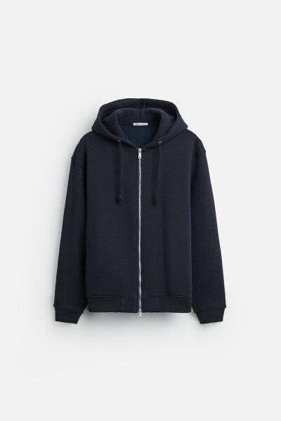 Navy Hooded Sweatshirt - 7