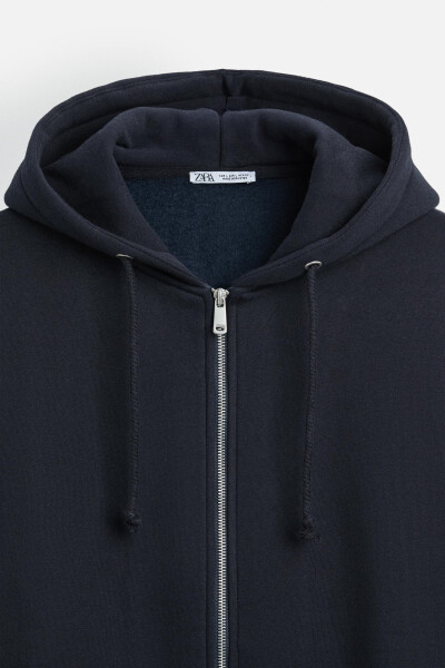 Navy Hooded Sweatshirt - 9