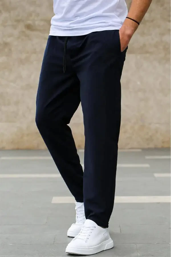 Navy Jogger Pants 4242 - 2