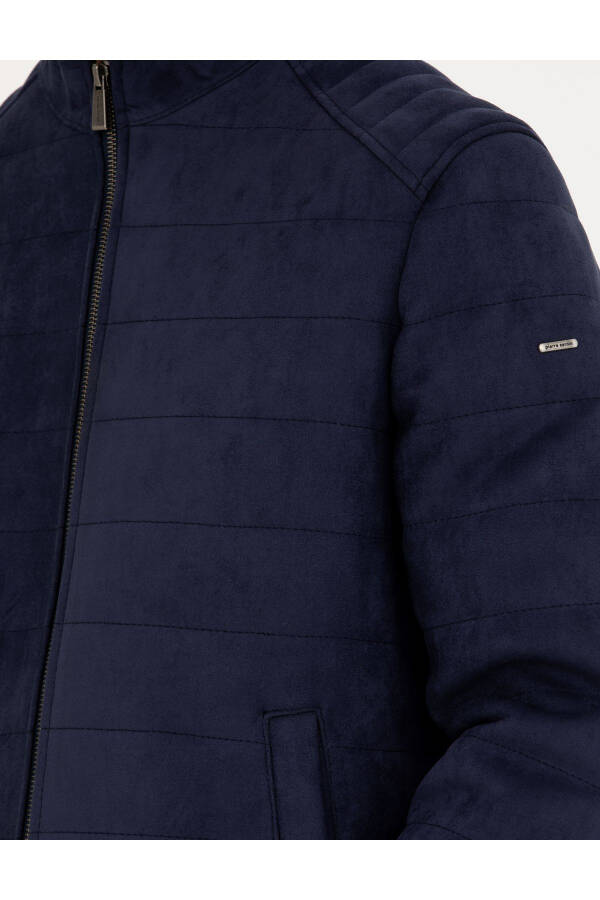 Navy Leather Jacket 50282843-200 - 14