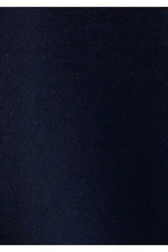 Navy Lyocell Shirt Slim Fit / Slim Fit 02115 - 6