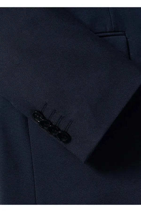 Navy Men's Blazer Jacket - 9