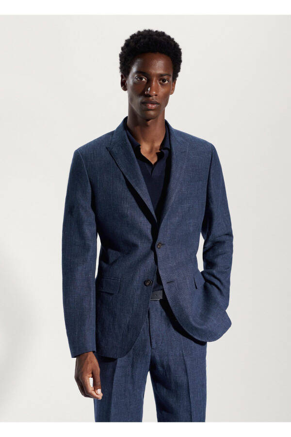 Navy Men's Jacket 57010556 - 8