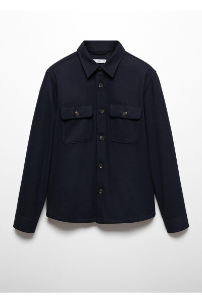 Navy Men's Shirt 57905960 - 5