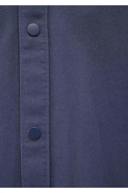 Navy Shirt Regular Fit / Normal Cut 0211238 - 6