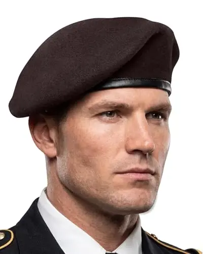 Nawati US Army Style Berets, Wool British Military Berets for Men, Fashionable and Vintage Women's Beret Hats 
