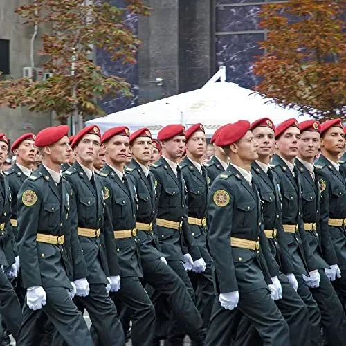 Nawati AQSh armiyasi uslubidagi beretlar, jun Britaniya harbiy beretlari erkaklar uchun, zamonaviy va vintage ayollar beret shlyapalari - 2