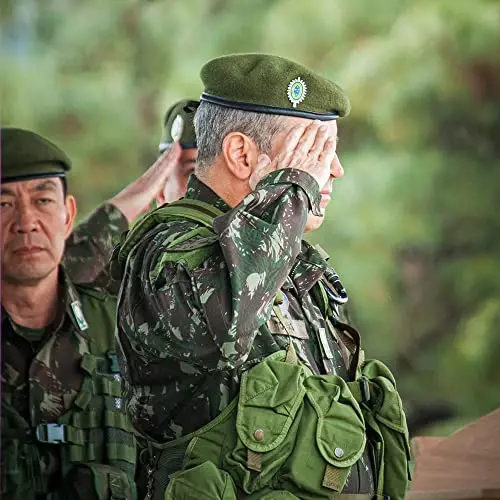 Nawati US Army Style Beretlari, Erkaklar uchun jun Britaniya harbiy beretlari, Moda va Vintage ayollar beret shlyapalari - 3