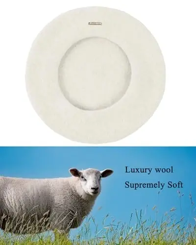Nawati Wool Ayollar uchun Frantsuz Beralari, Ayollar Qizlar Xonim uchun Qattiq Rangli Bera Shlyapalari, Kundalik va Chiroyli Vintage Rassom Shlyapasi - 3