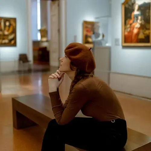 Nawati Wool French Berets for Women, Solid Color Beret Hats for Women Girls Lady, Casual and Chic Vintage Painters Hat - 5