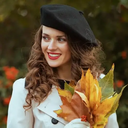 Nawati Wool French Berets for Women, Solid Color Beret Hats for Women Girls Lady, Casual and Chic Vintage Painters Hat - 2