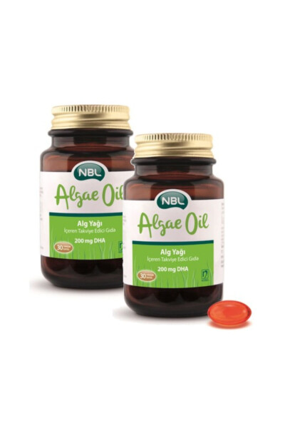 Nbl Algae Oil 30 Capsules 2 Pack - 2