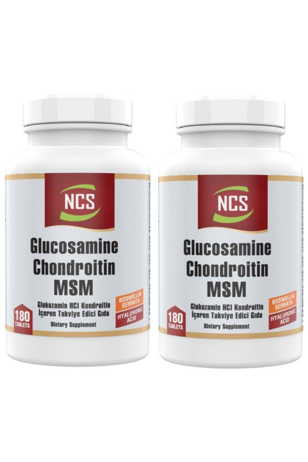 Ncs Glyukozamin Xondroitin Msm 180 Tablet X 2 Quti Bosvelliya Gri180 - 1